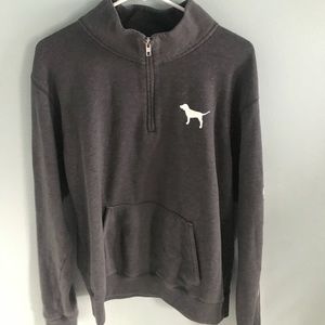 Pink Quarter Zip Pullover